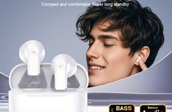 سماعات أذن لاسلكية ذكية بتقنية HiFi وBass 9D ستيريو