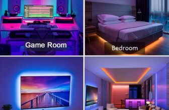 شريط إضاءة LED RGB ذكي مع تحكم عبر التطبيق