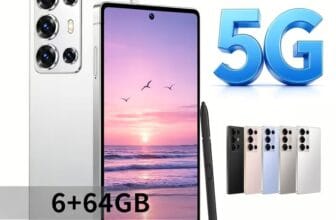 ارخص هاتف C25 ULTRA 5G الذكي 2026 – شاشة 6.8 بوصة، بطارية طويلة العمر، شريحتان SIM مع قلم وسماعات من تيمو