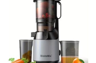 عصارة BioloMix قدرة 250 واط مصممة بتقنية الضغط البارد