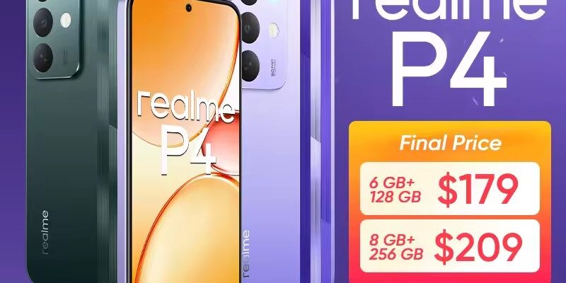 هاتف ذكي realme P4 ببطارية 7000 مللي أمبير