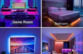 شريط إضاءة LED RGB ذكي مع تحكم عبر التطبيق